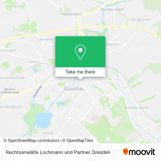 Карта Rechtsanwälte Lochmann und Partner