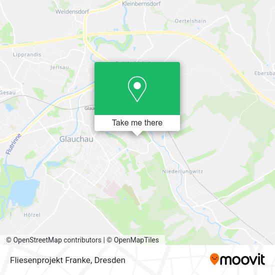 Карта Fliesenprojekt Franke