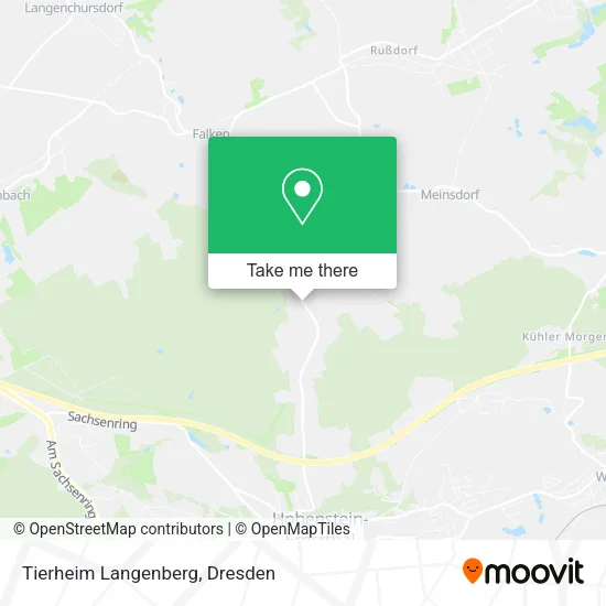 Карта Tierheim Langenberg