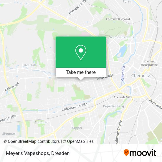Карта Meyer's Vapeshops