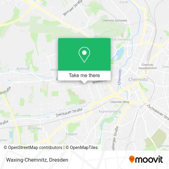 Карта Waxing-Chemnitz