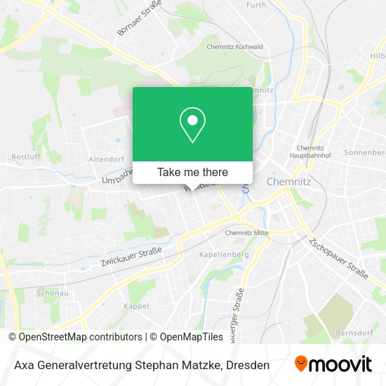 Карта Axa Generalvertretung Stephan Matzke