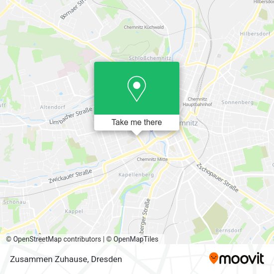 Карта Zusammen Zuhause