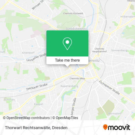 Карта Thorwart Rechtsanwälte