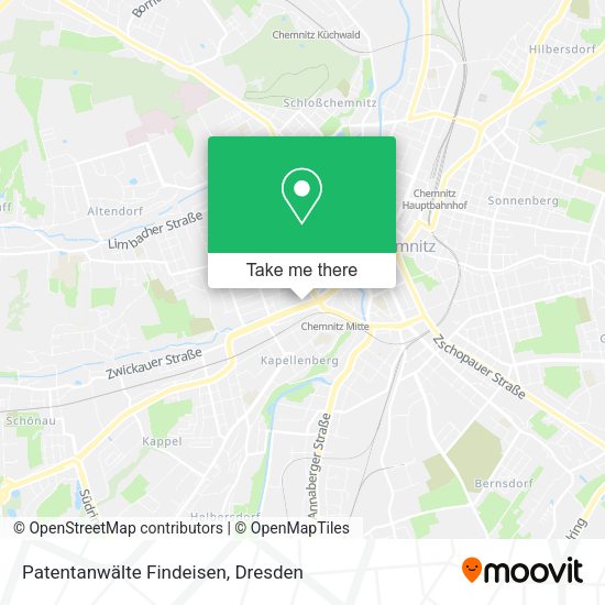 Карта Patentanwälte Findeisen