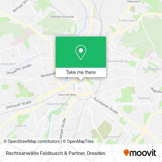 Карта Rechtsanwälte Feldbusch & Partner