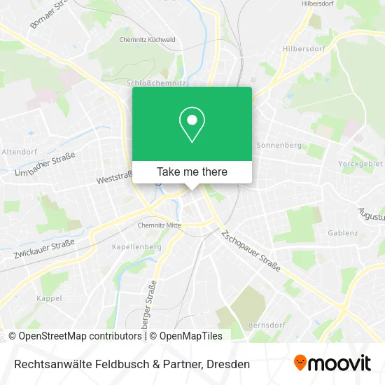 Карта Rechtsanwälte Feldbusch & Partner