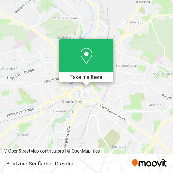 Карта Bautzner Senfladen