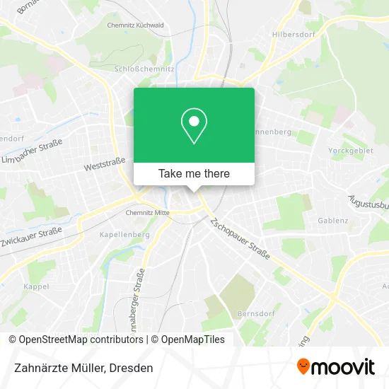 Карта Zahnärzte Müller