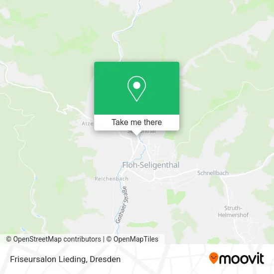 Карта Friseursalon Lieding