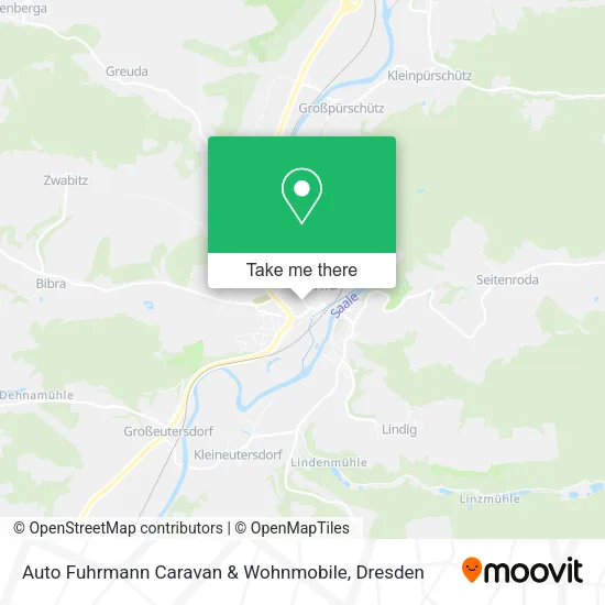 Карта Auto Fuhrmann Caravan & Wohnmobile