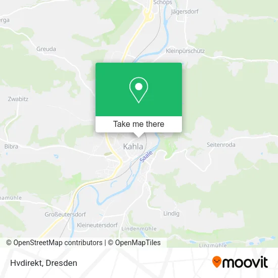 Карта Hvdirekt