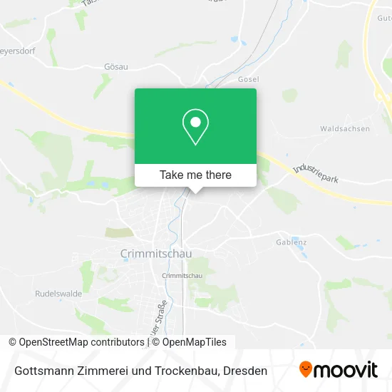 Gottsmann Zimmerei und Trockenbau map