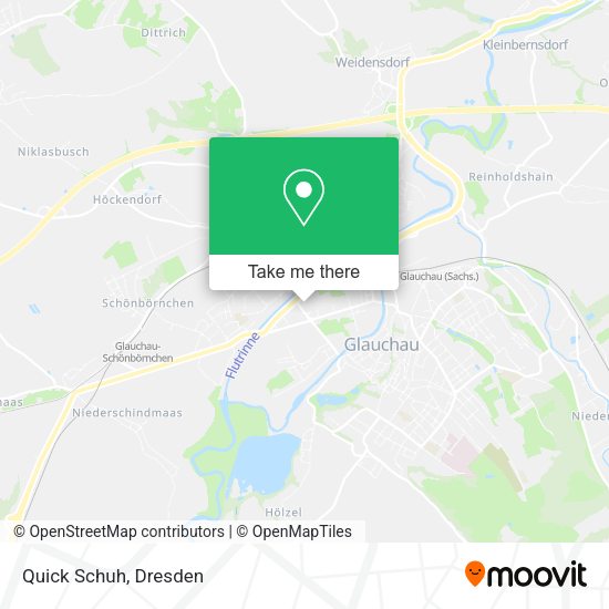 Карта Quick Schuh