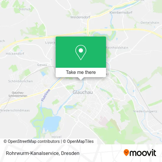 Карта Rohrwurm-Kanalservice