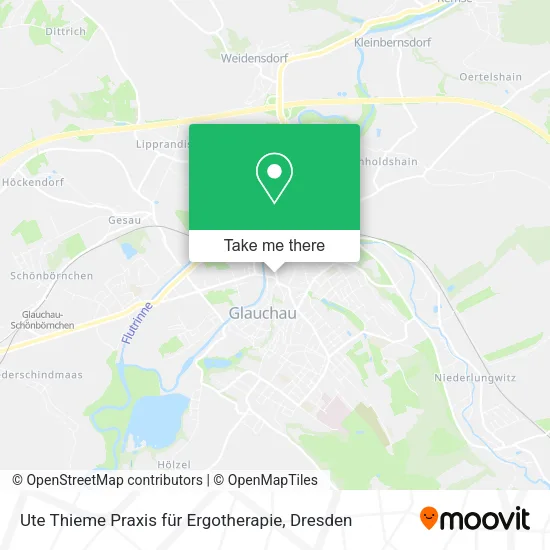 Карта Ute Thieme Praxis für Ergotherapie