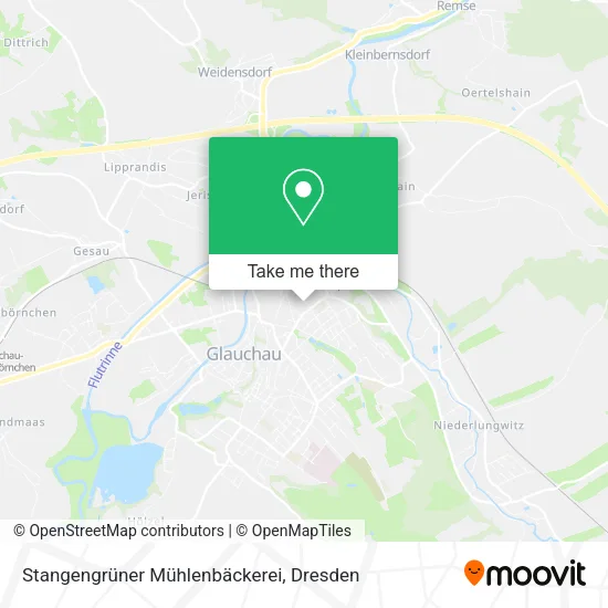 Карта Stangengrüner Mühlenbäckerei