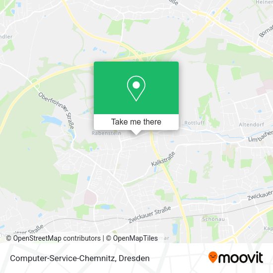 Карта Computer-Service-Chemnitz