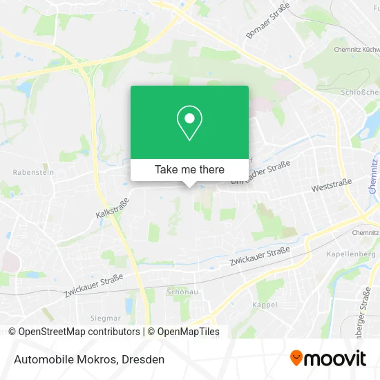 Карта Automobile Mokros