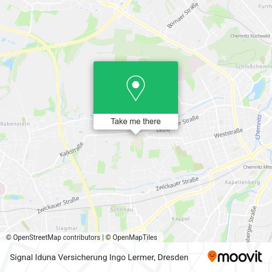 Карта Signal Iduna Versicherung Ingo Lermer
