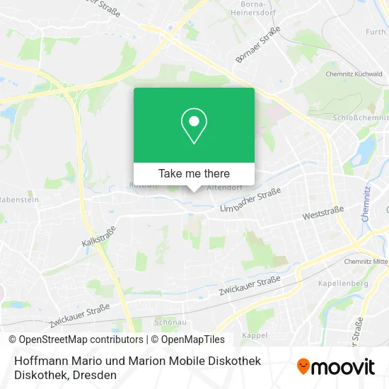 Карта Hoffmann Mario und Marion Mobile Diskothek Diskothek