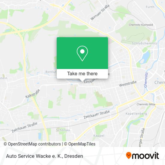 Карта Auto Service Wacke e. K.