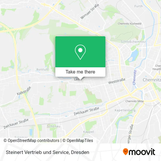 Карта Steinert Vertrieb und Service