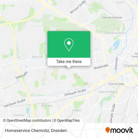 Карта Homeservice Chemnitz