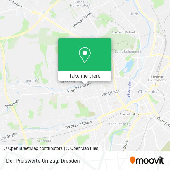 Карта Der Preiswerte Umzug