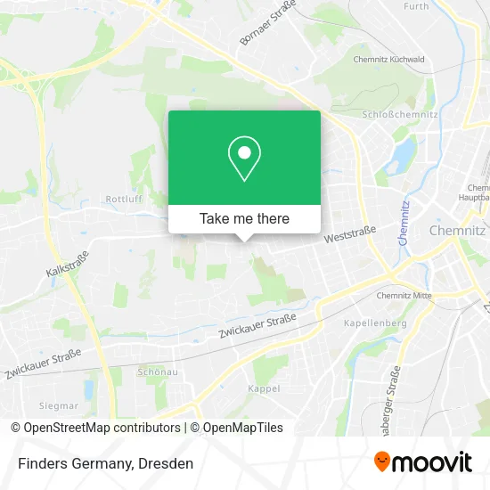 Карта Finders Germany