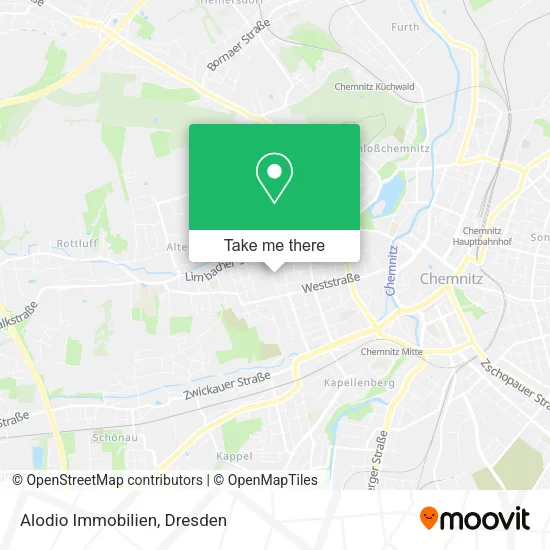 Карта Alodio Immobilien