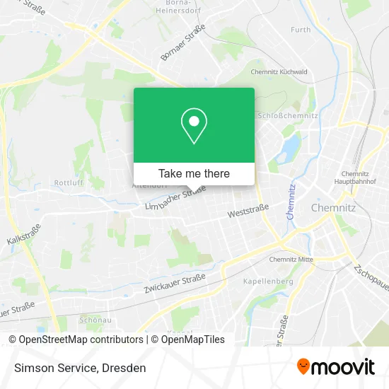 Карта Simson Service