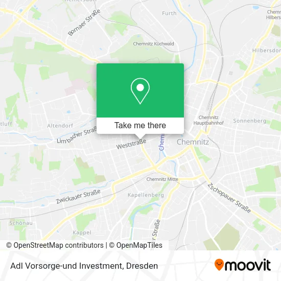 Карта Adl Vorsorge-und Investment