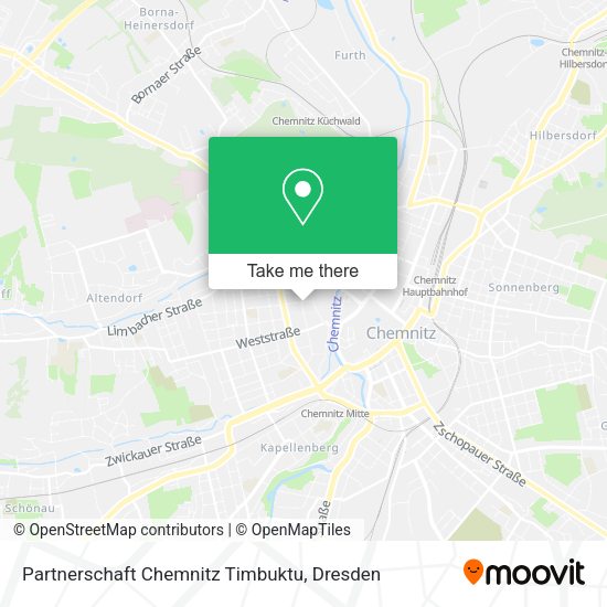 Карта Partnerschaft Chemnitz Timbuktu