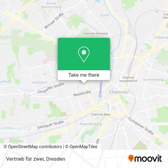 Карта Vertrieb für zwei
