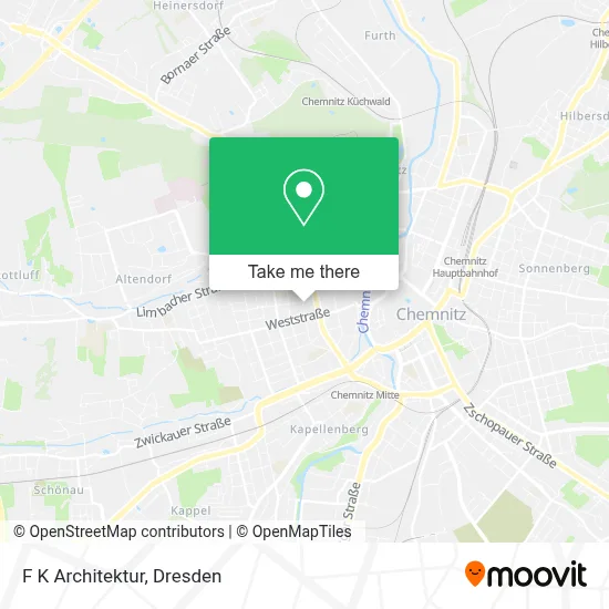 F K Architektur map