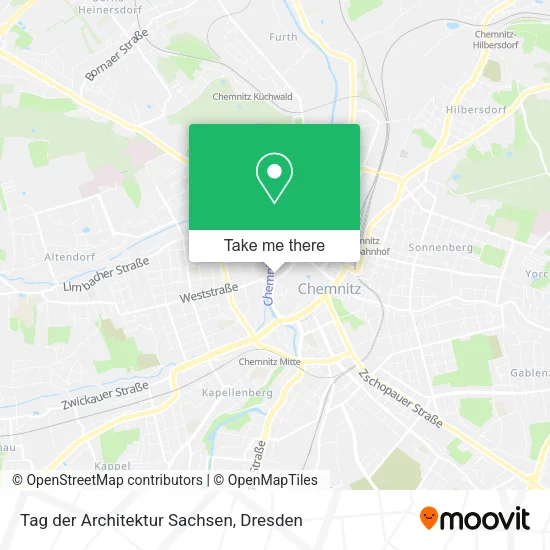 Карта Tag der Architektur Sachsen