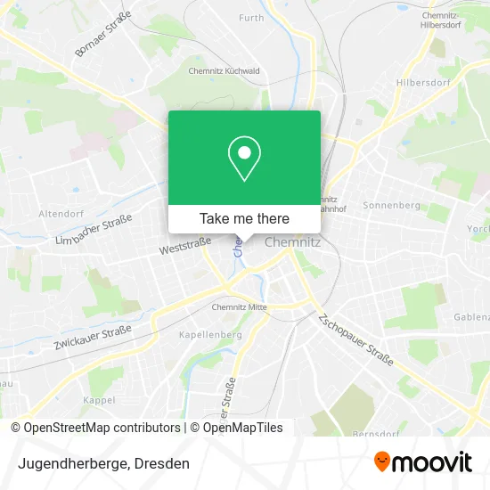 Карта Jugendherberge