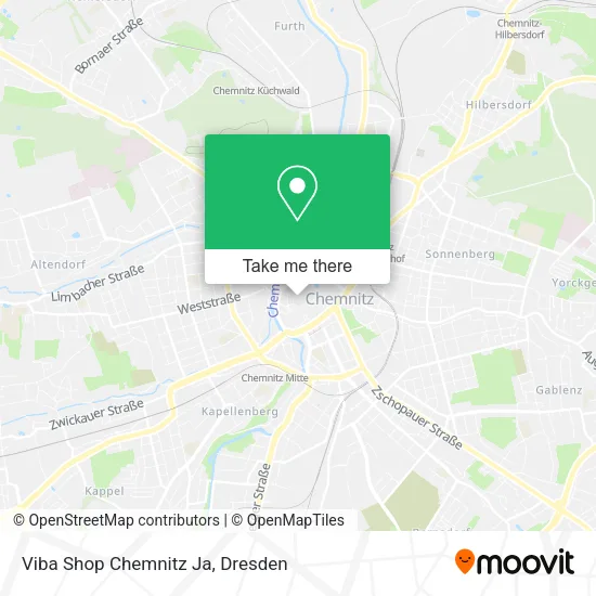 Карта Viba Shop Chemnitz Ja