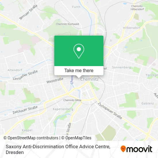 Карта Saxony Anti-Discrimination Office Advice Centre