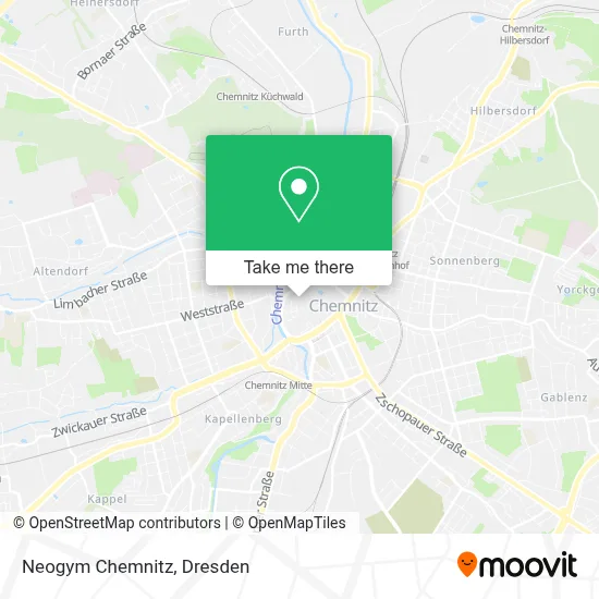 Neogym Chemnitz map