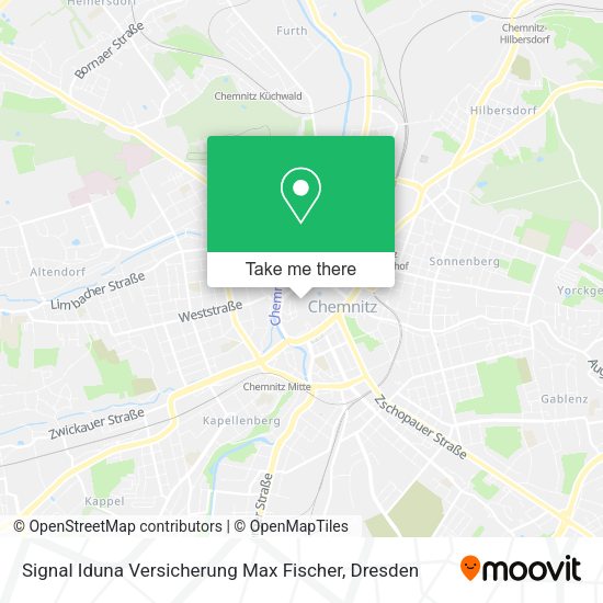 Карта Signal Iduna Versicherung Max Fischer