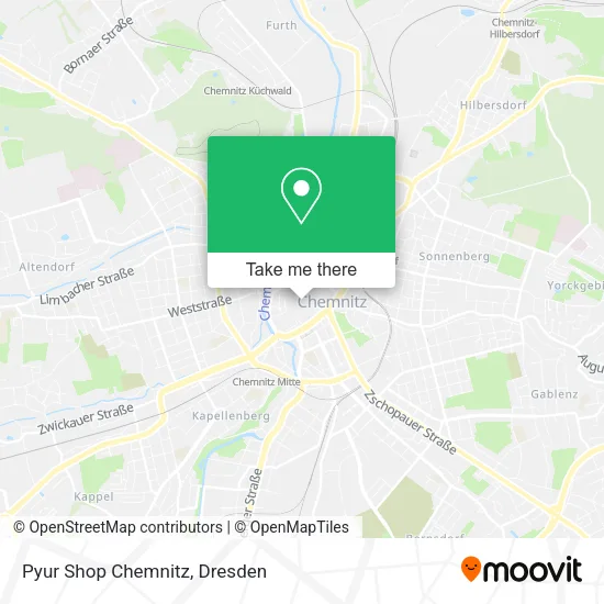 Карта Pyur Shop Chemnitz