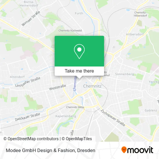 Карта Modee GmbH Design & Fashion