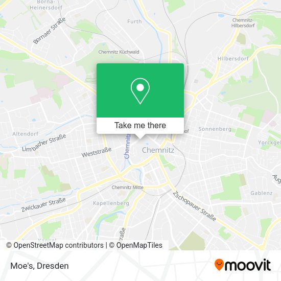 Карта Moe's