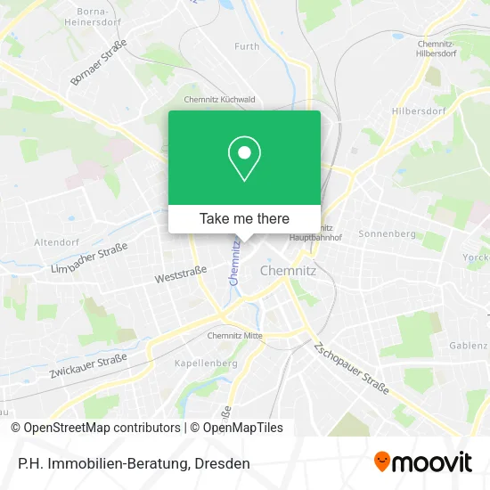 Карта P.H. Immobilien-Beratung