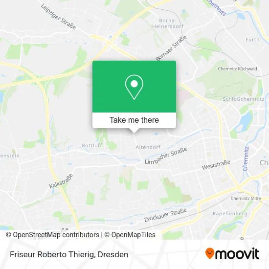 Карта Friseur Roberto Thierig