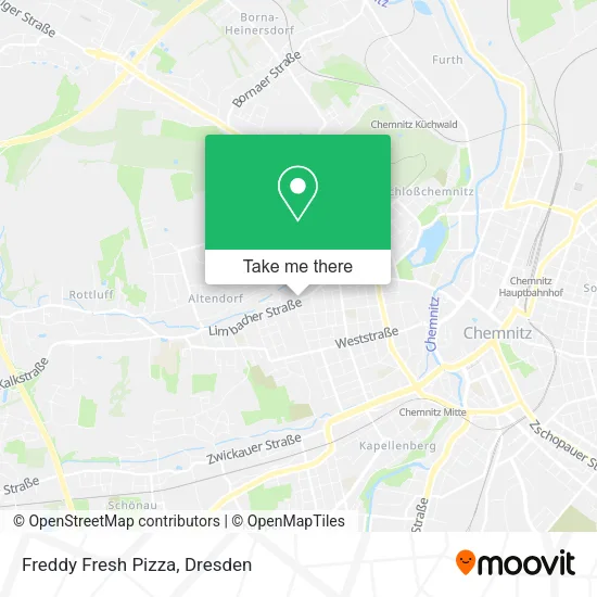 Карта Freddy Fresh Pizza