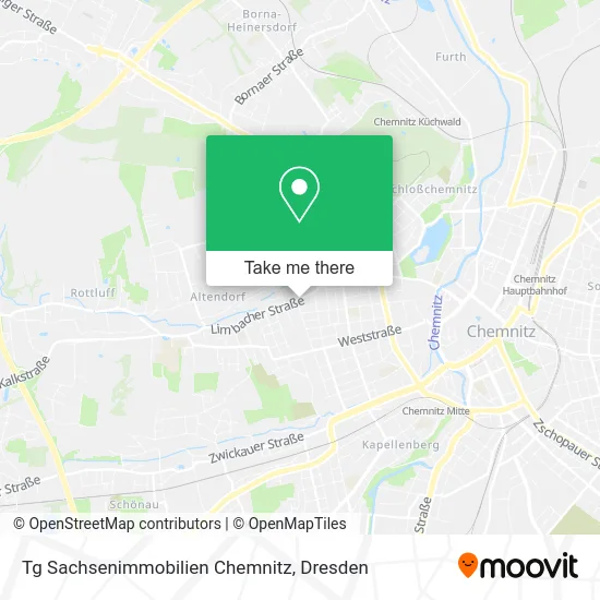 Карта Tg Sachsenimmobilien Chemnitz