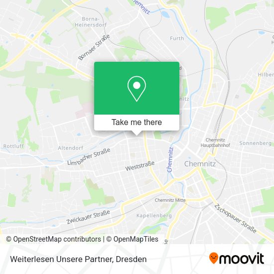 Карта Weiterlesen Unsere Partner